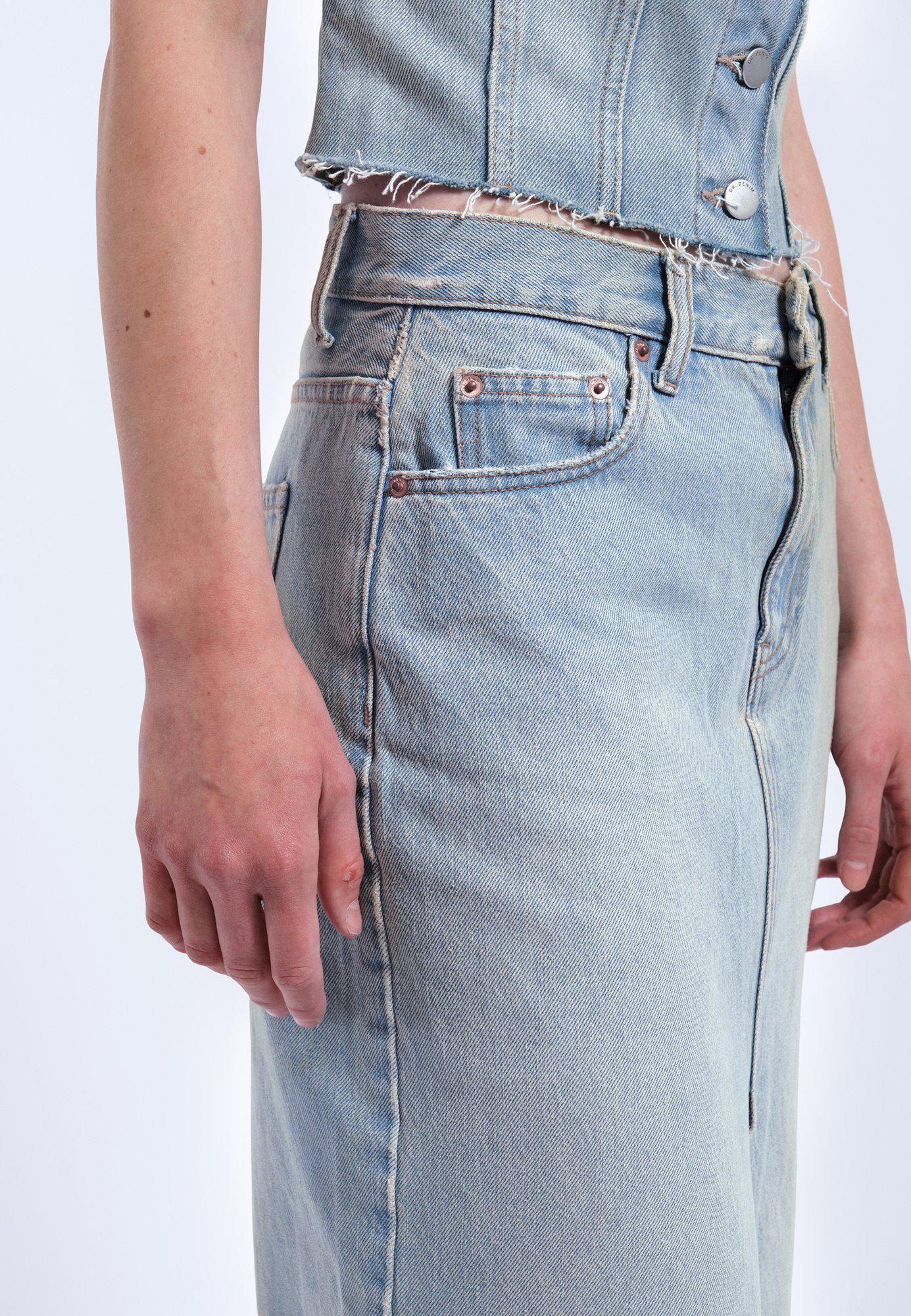 Dr. Denim Myra Skirt - Canyon Light Vintage