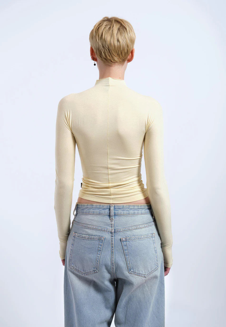 Dr. Denim Aria Top - Light Yellow