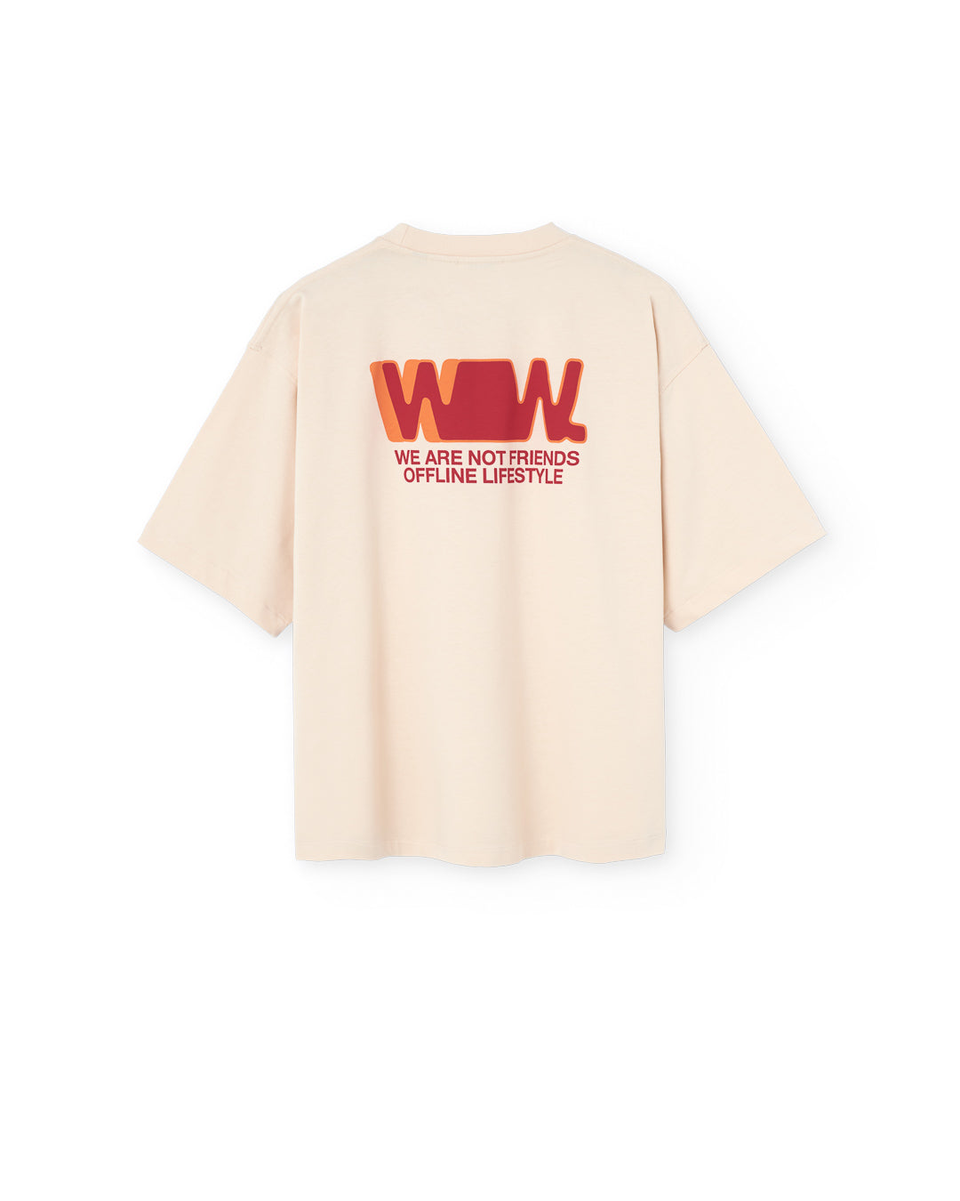 WANF Boxy Tee - Cream