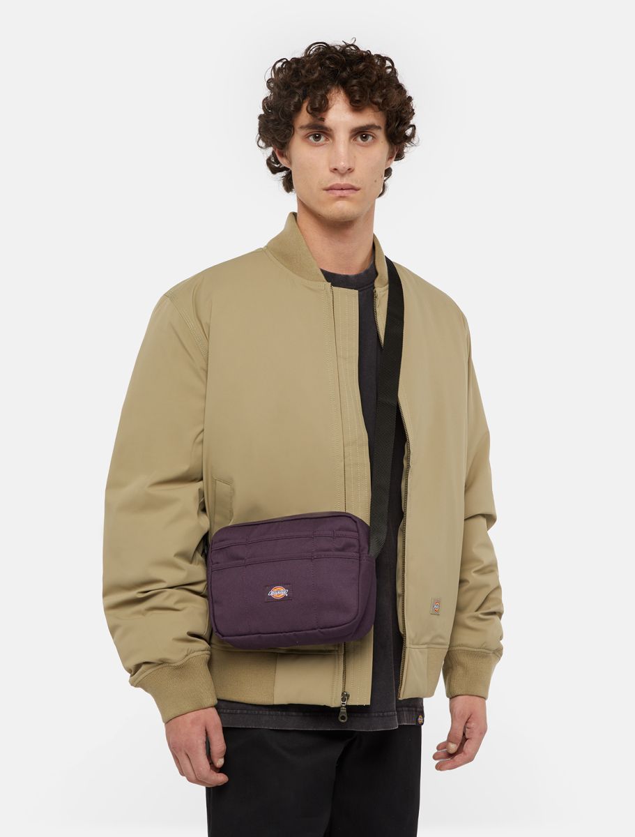 Dickies Moreauville Messenger Bag Plum Kubanna