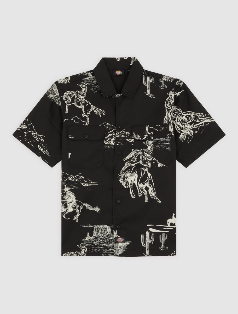 Dickies Savage S/S Work Shirt - Black