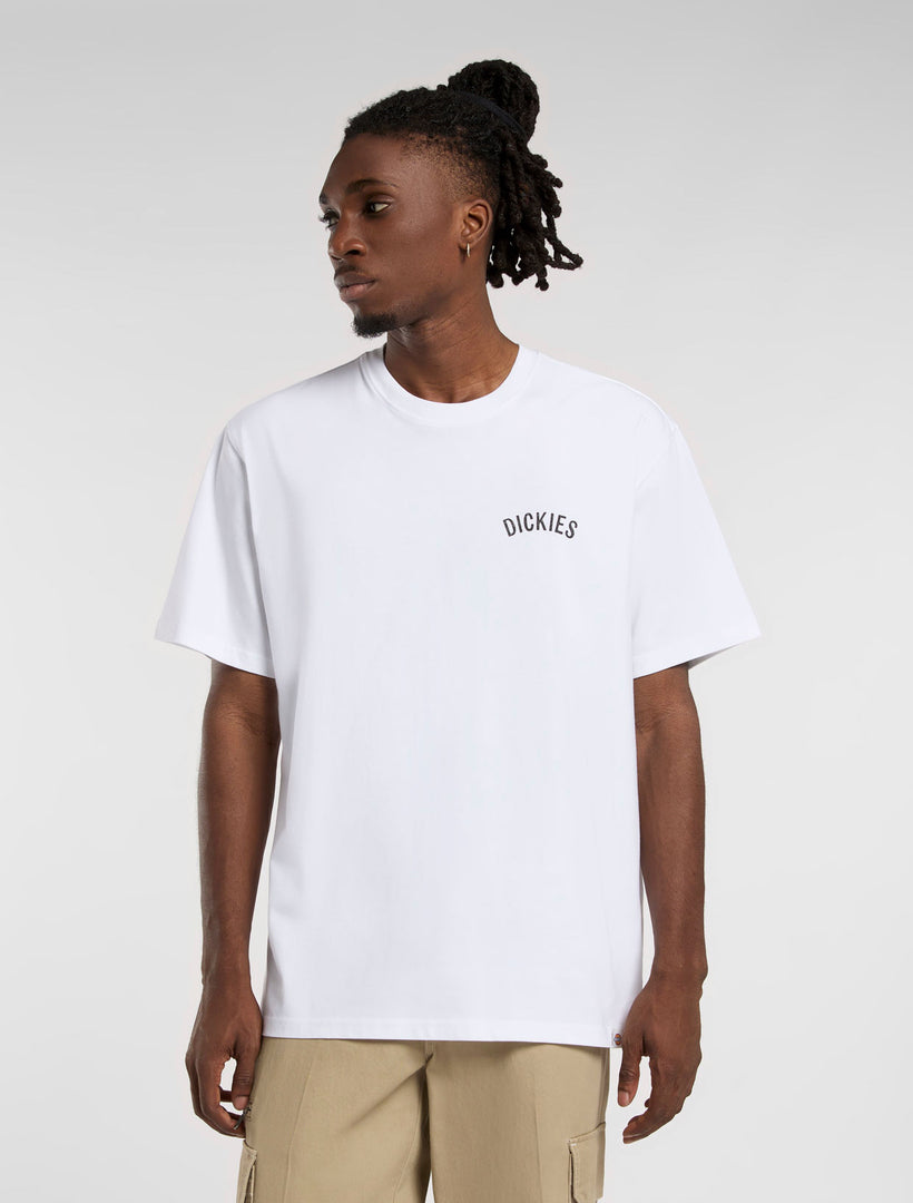 Dickies Snake Tee - White