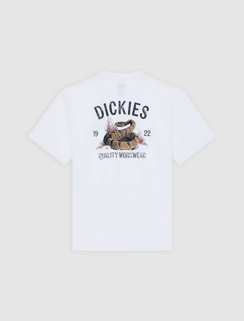 Dickies Snake Tee - White