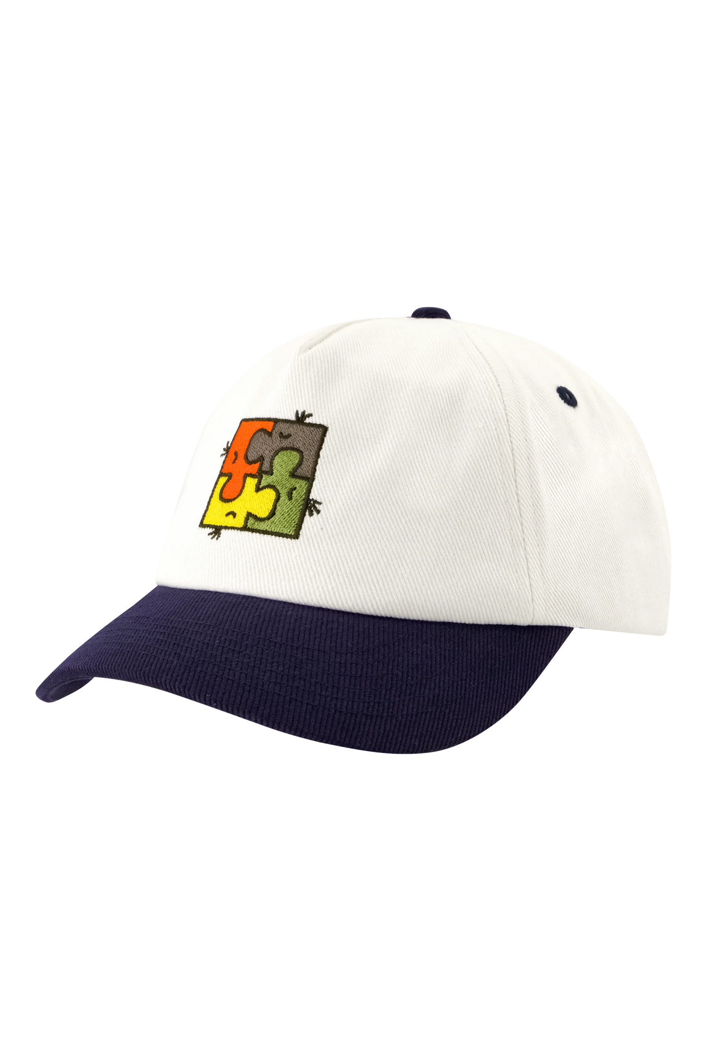 The New Originals Unity Tone Cap - White Alyssum/Navy