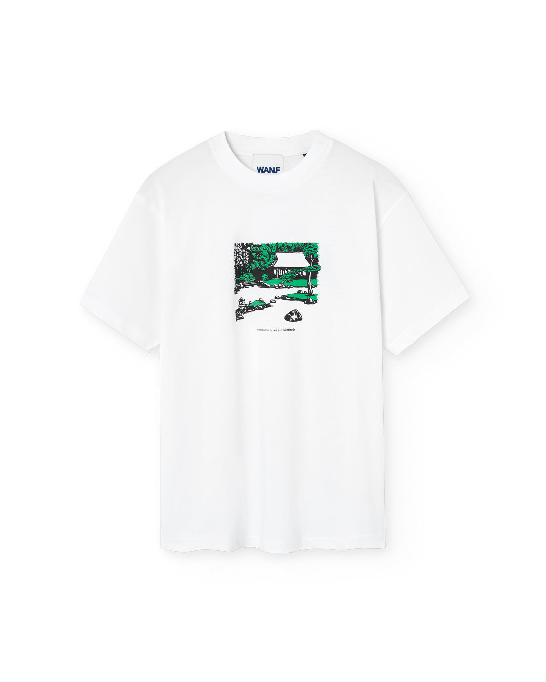 WANF Zen Garden Tee - White