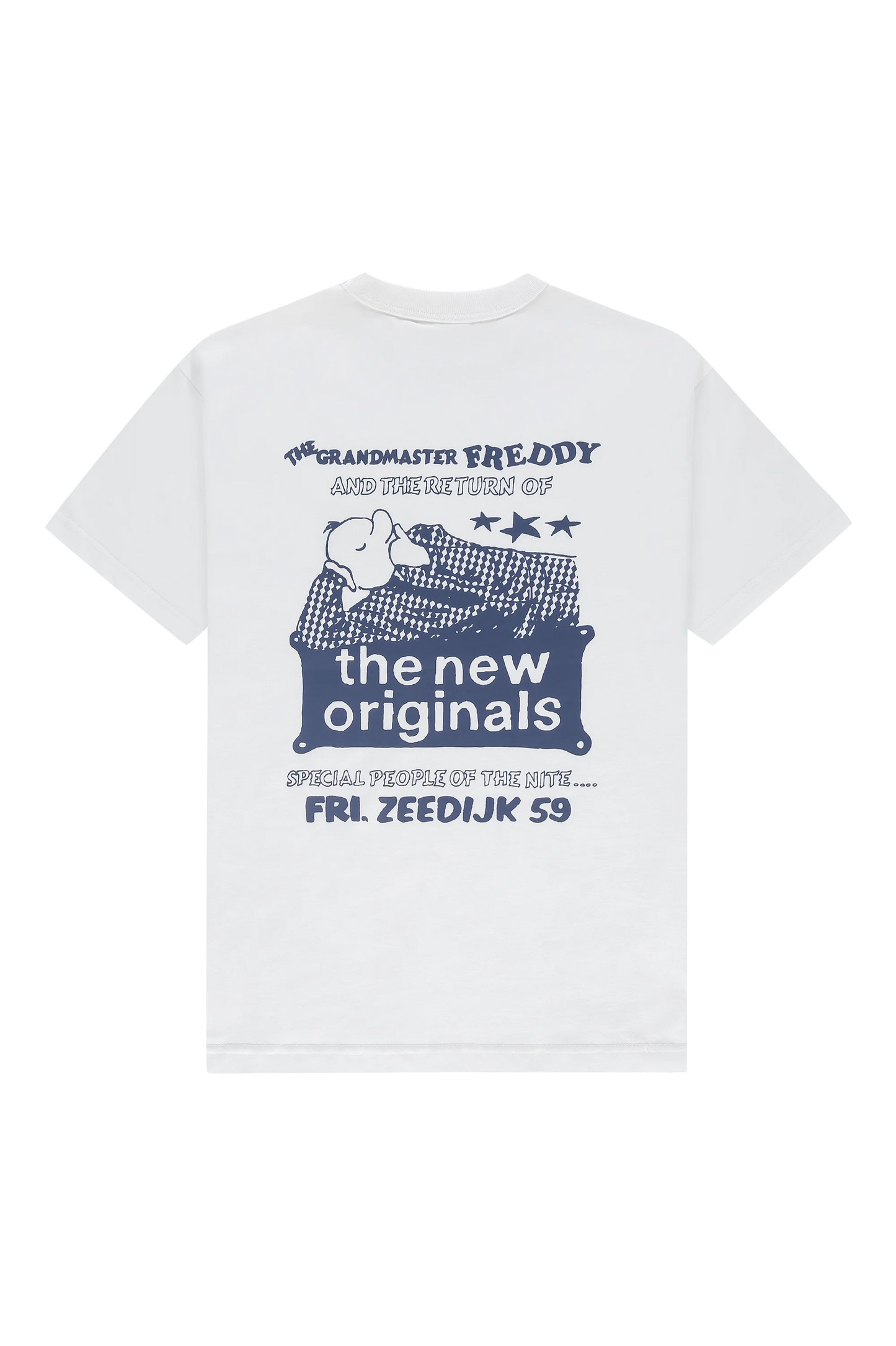 The New Originals Grandmaster Freddy Tee - White