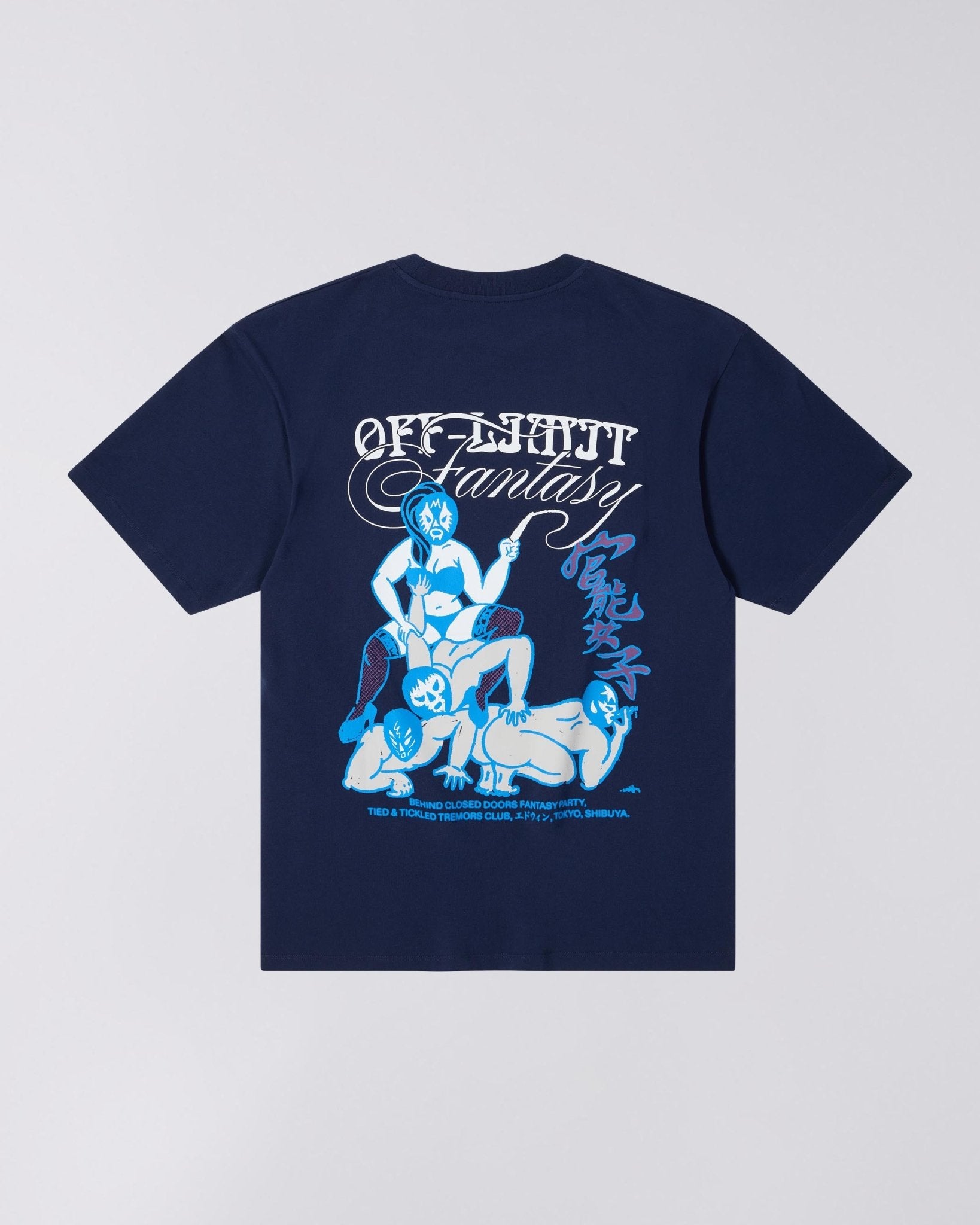 Edwin Off - Limit Tee - Maritime Blue - Kubanna