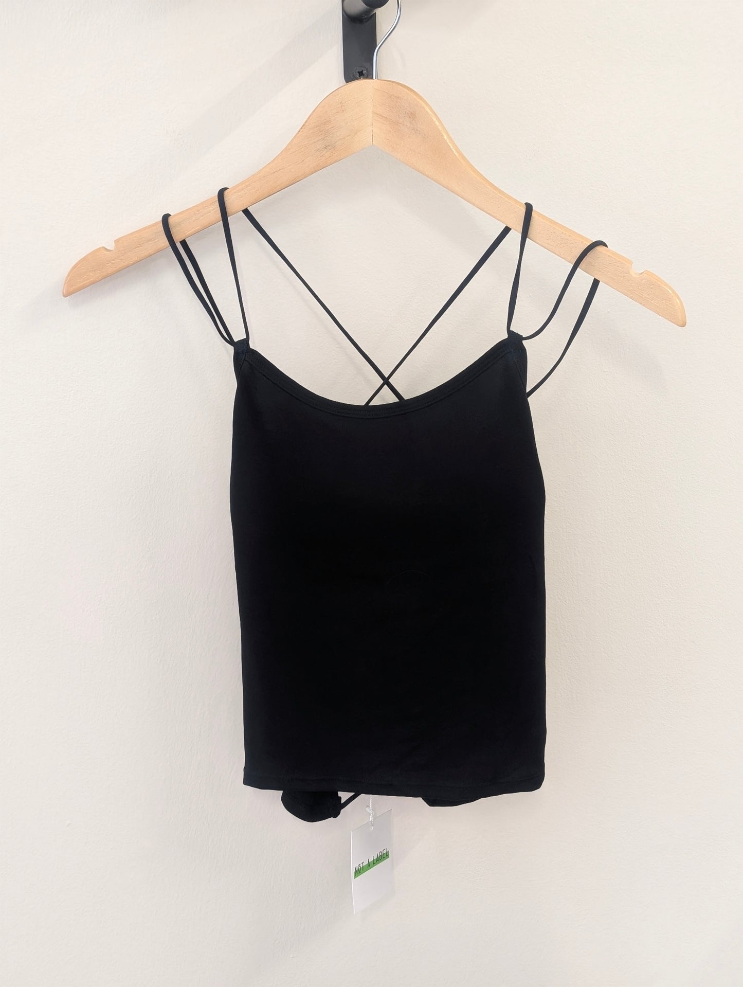 Not a label Rory singlet - Black