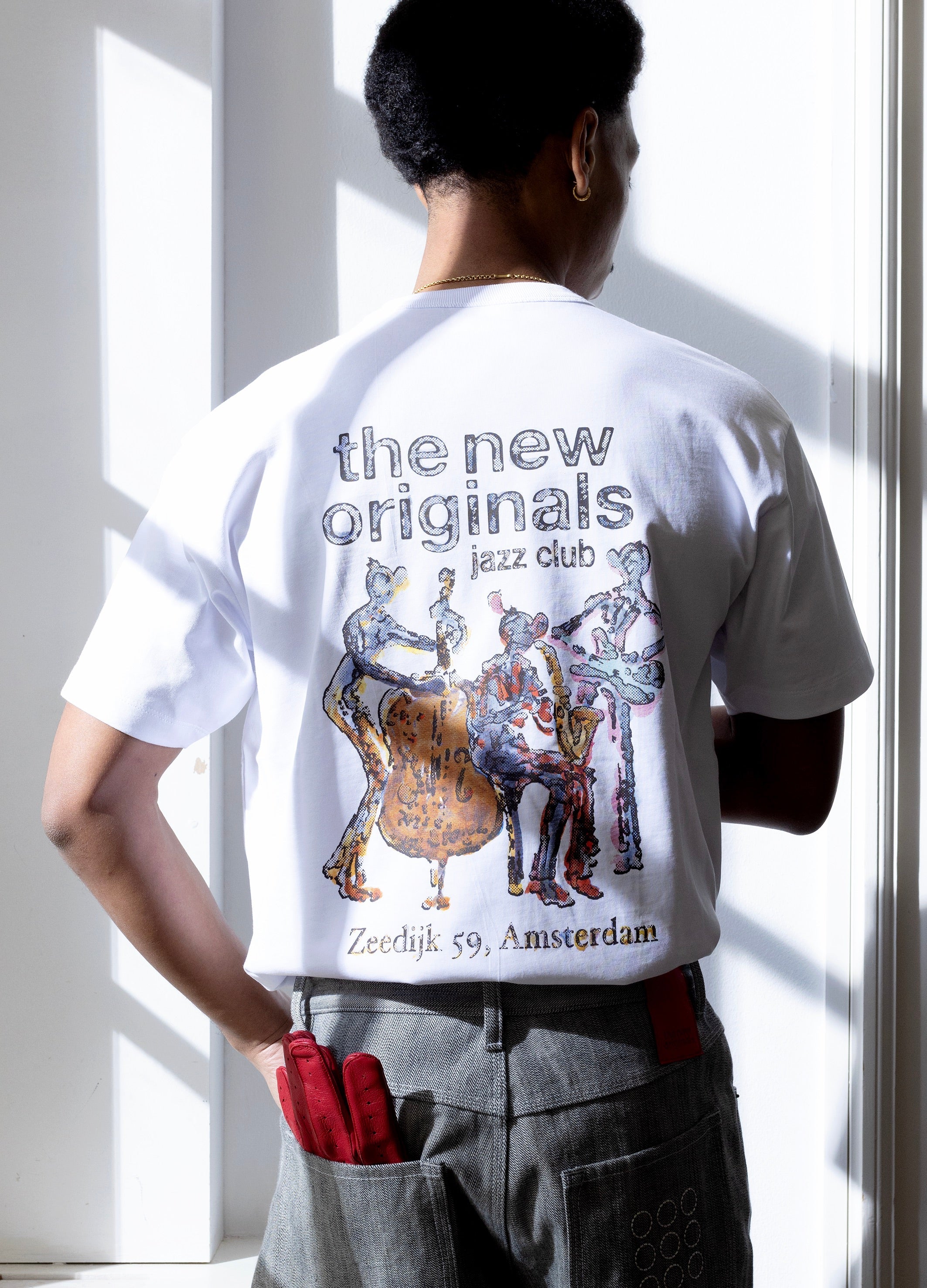 The New Originals Jazz Club Tee - White - Kubanna
