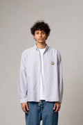 Goodies Sportive | Oxford Strips Shirt - White/Grey