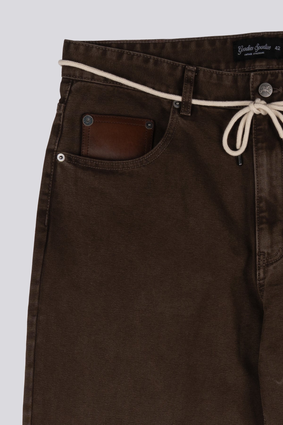 Goodies Sportive | Everyday Quartier Pants - Brown