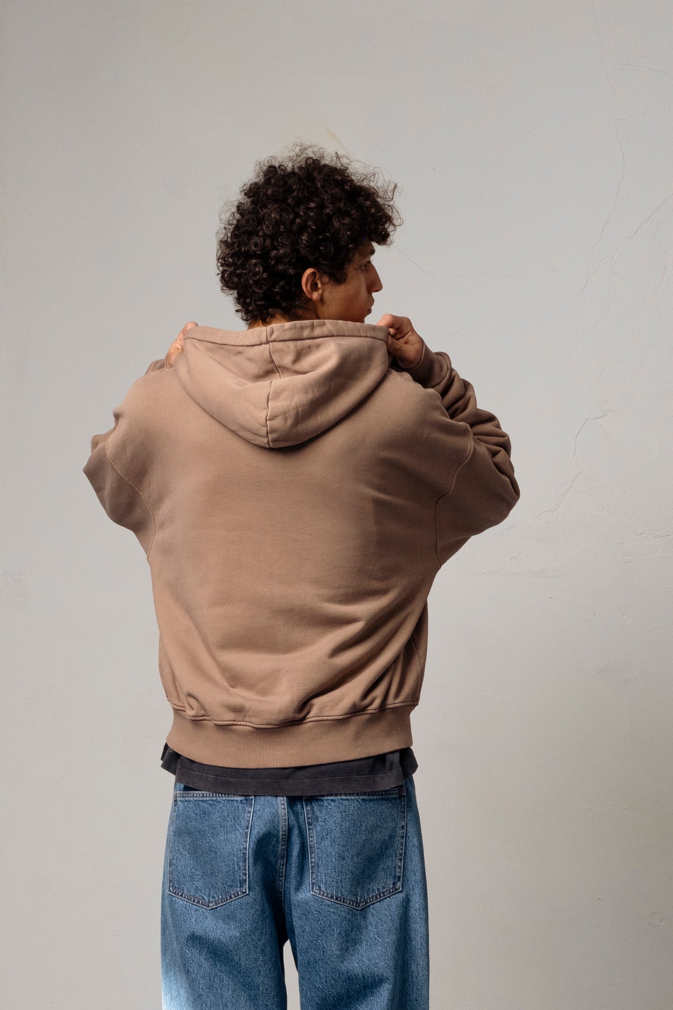 Goodies Sportive | Jeddah Zip Up Hoodie - Brown