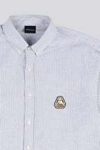 Goodies Sportive | Oxford Strips Shirt - White/Grey
