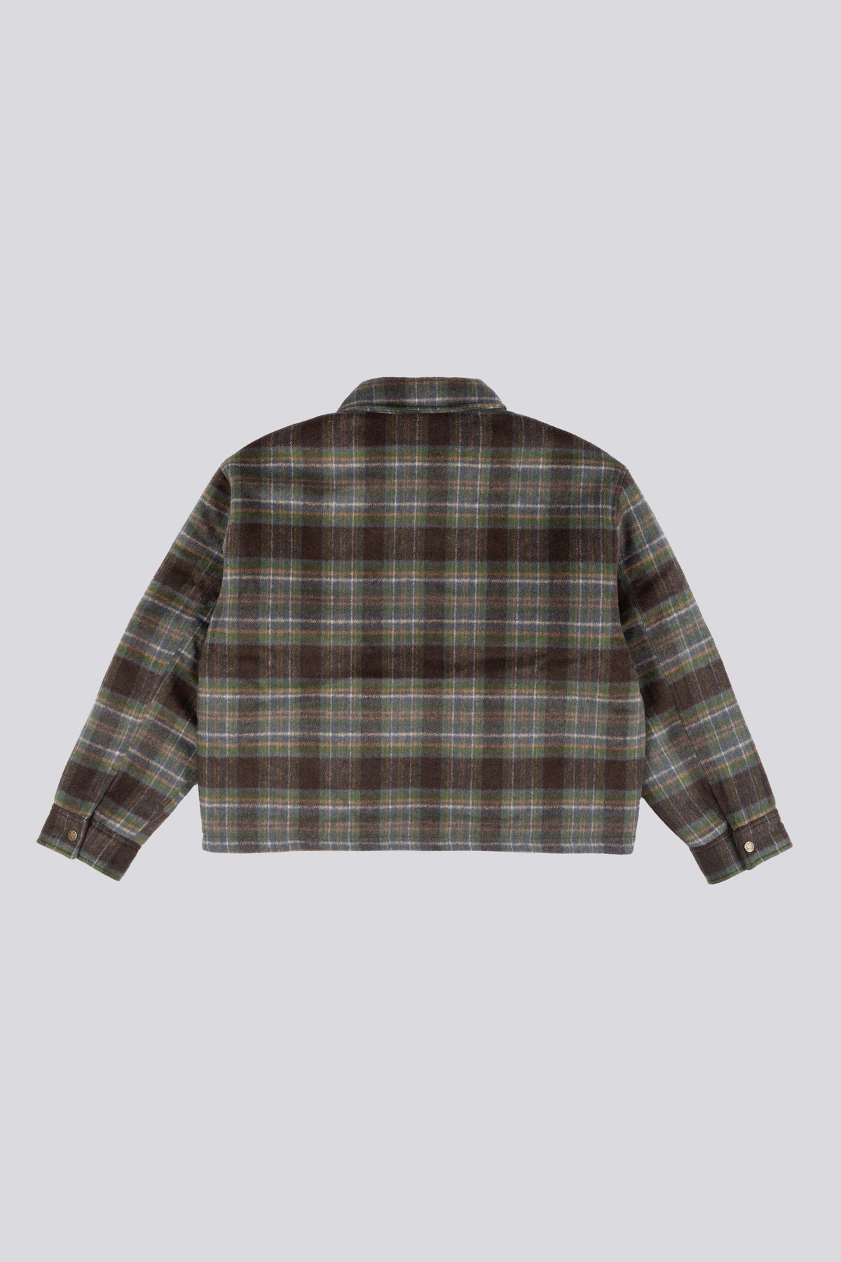 Goodies Sportive | Retro Field Check Jacket - Green/Brown