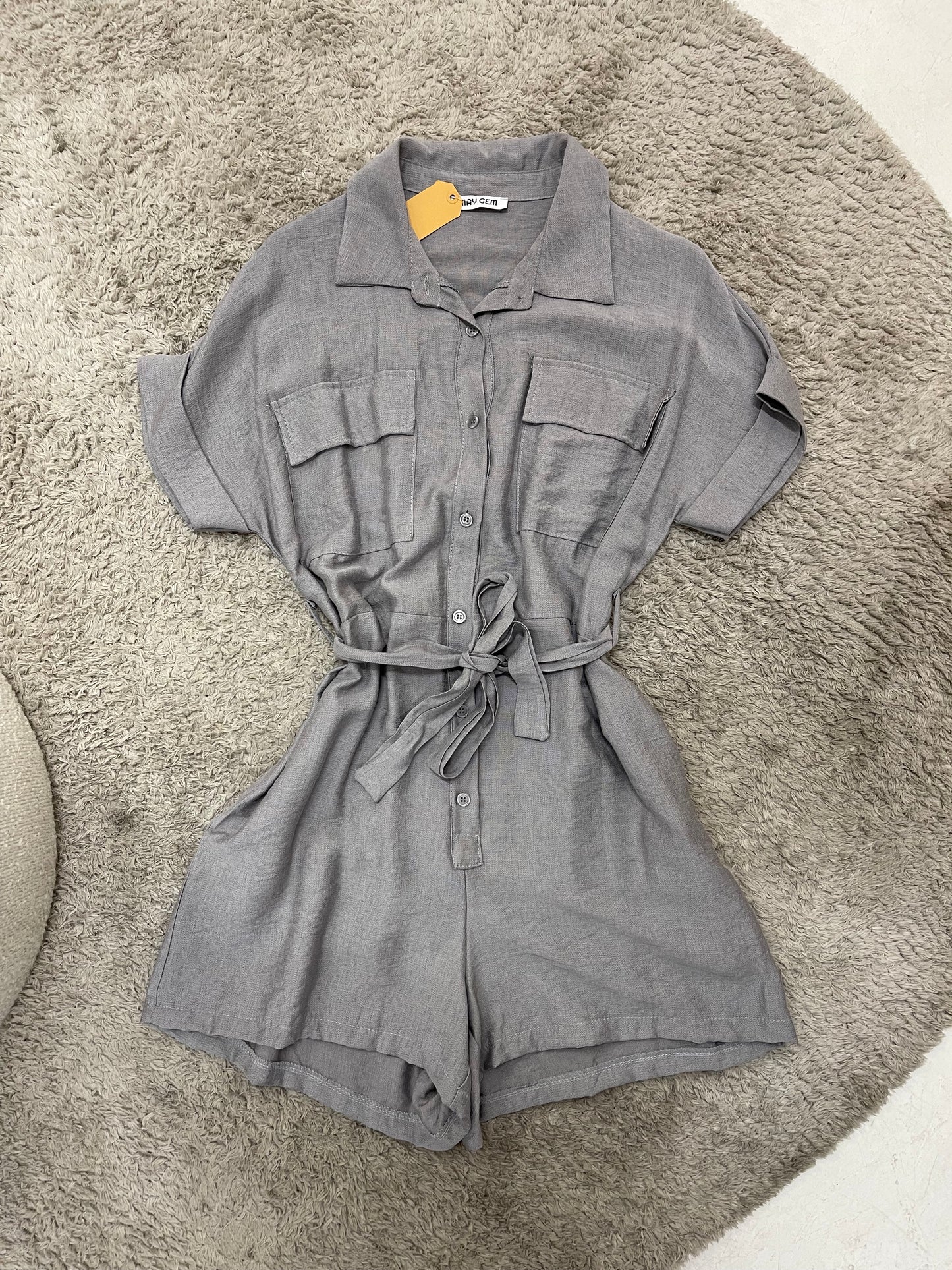 Jumpsuit short - Grey