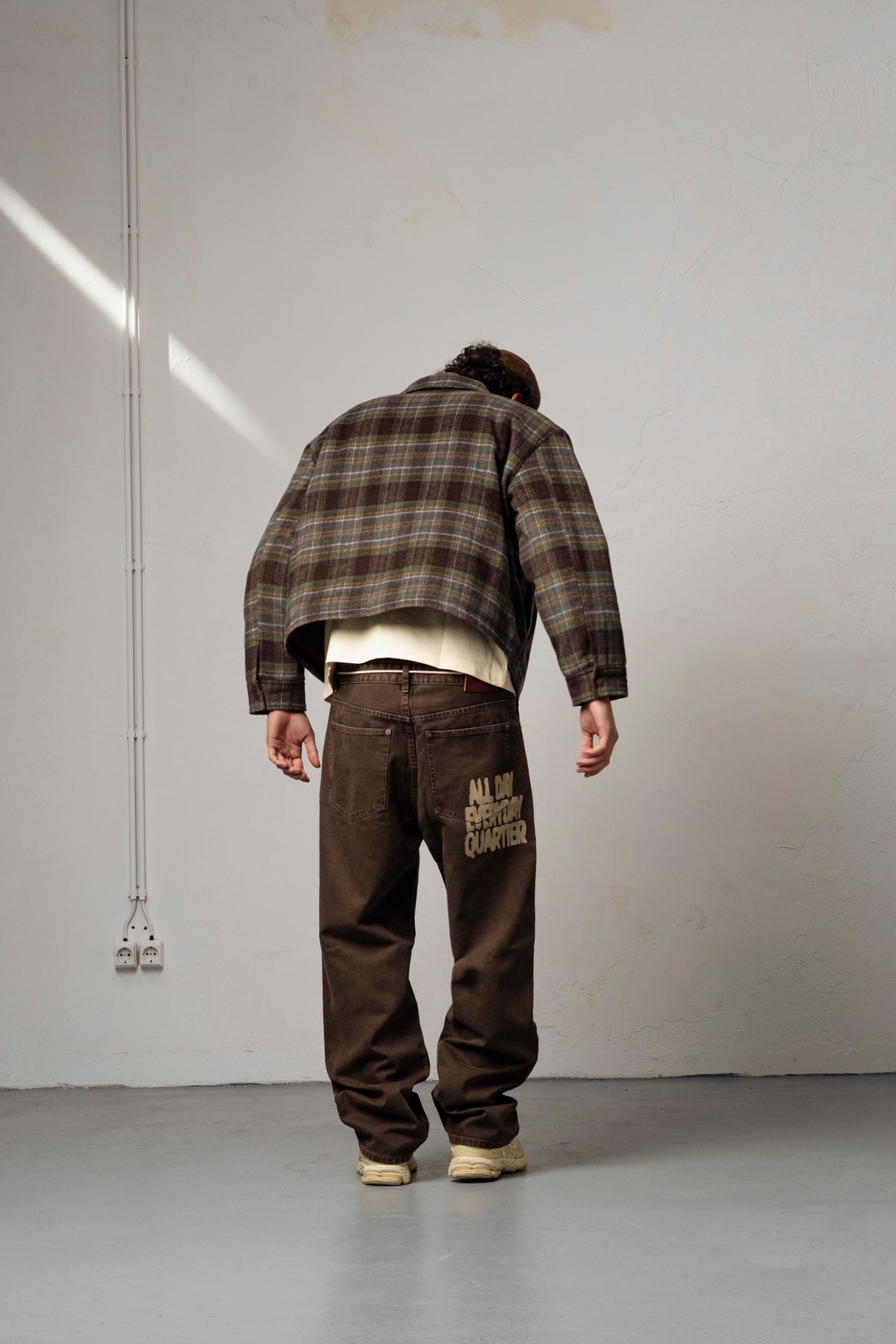 Goodies Sportive | Retro Field Check Jacket - Green/Brown