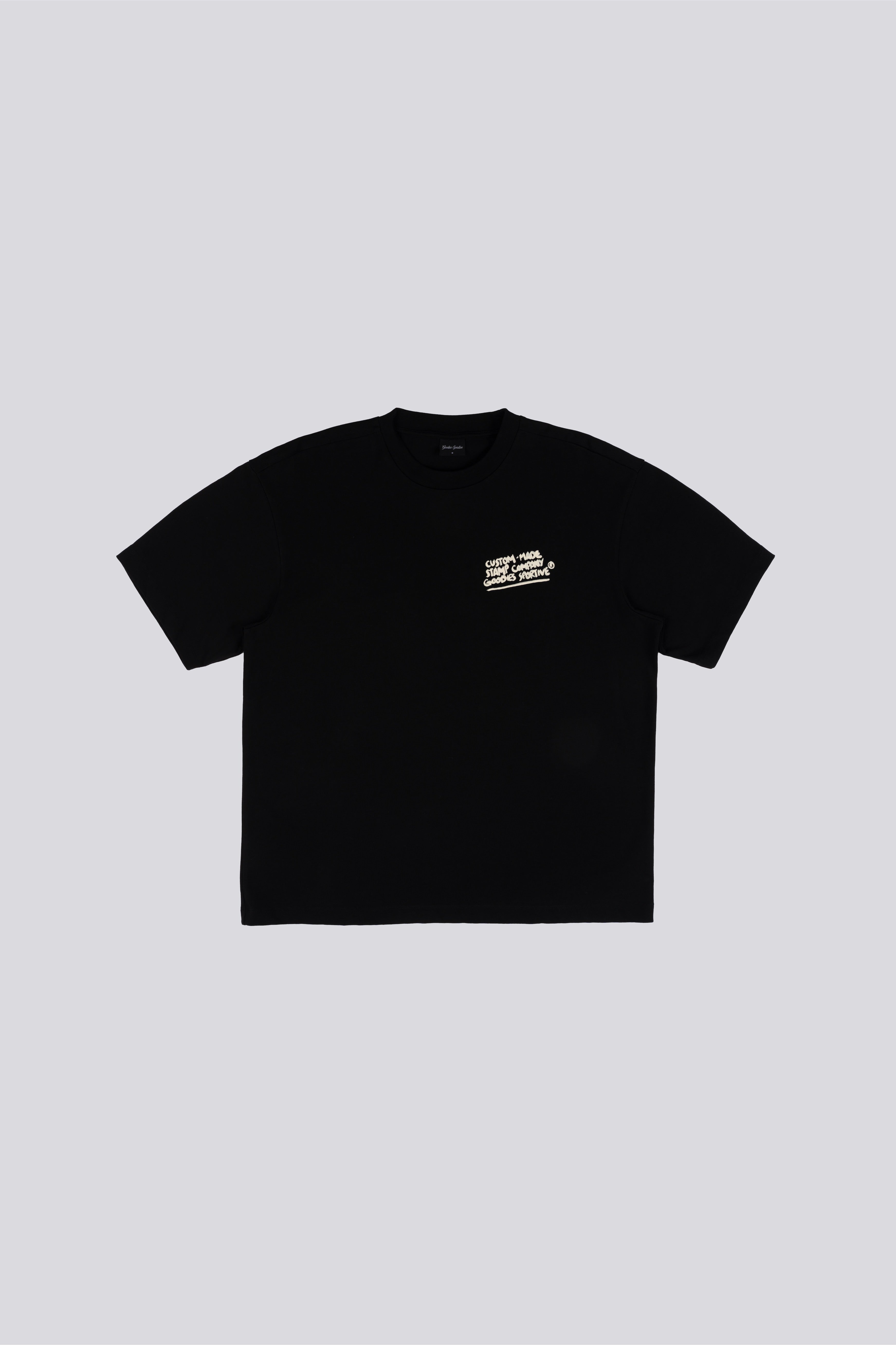Goodies Sportive | Stamp Company T-shirt - Black