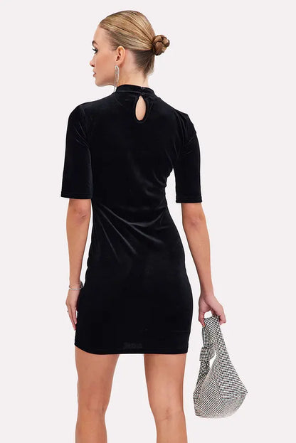 IN STORE ONLY -  Sorry not sorry - black Zwarte jurk