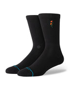 Stance Twiggy Crew Sock - Black - Kubanna