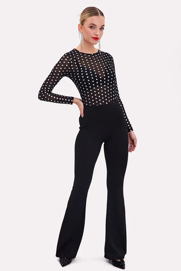 IN STORE ONLY -  Need this - black Zwarte mesh top