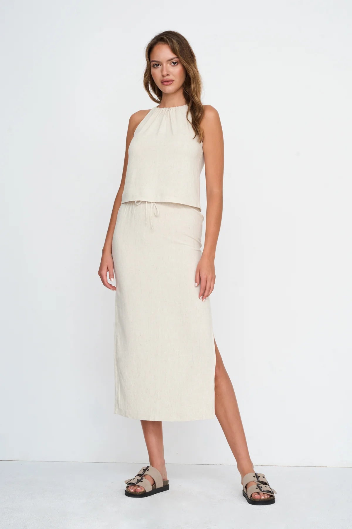 24 Colours Top - Beige