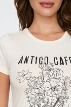 24 Colours Tee with Print - White - Kubanna