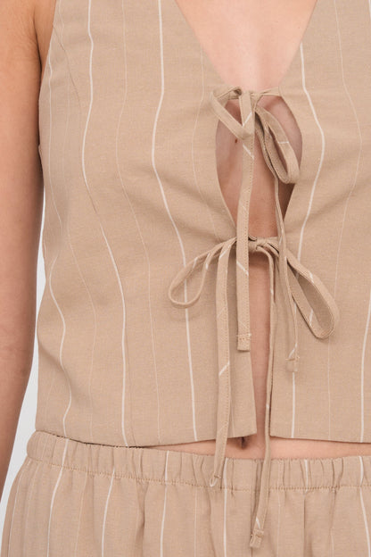 24 Colours Vest - Brown