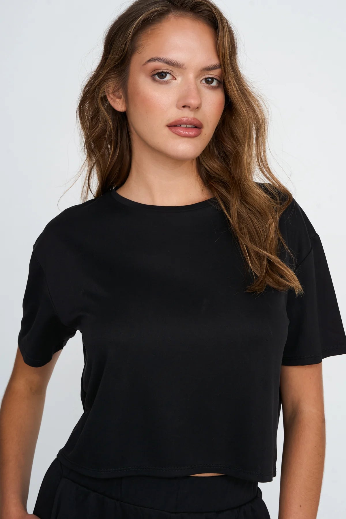 24 Colours Modal Top - Black - Kubanna