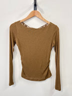 Not A Label | Stevie Lace Top - Army