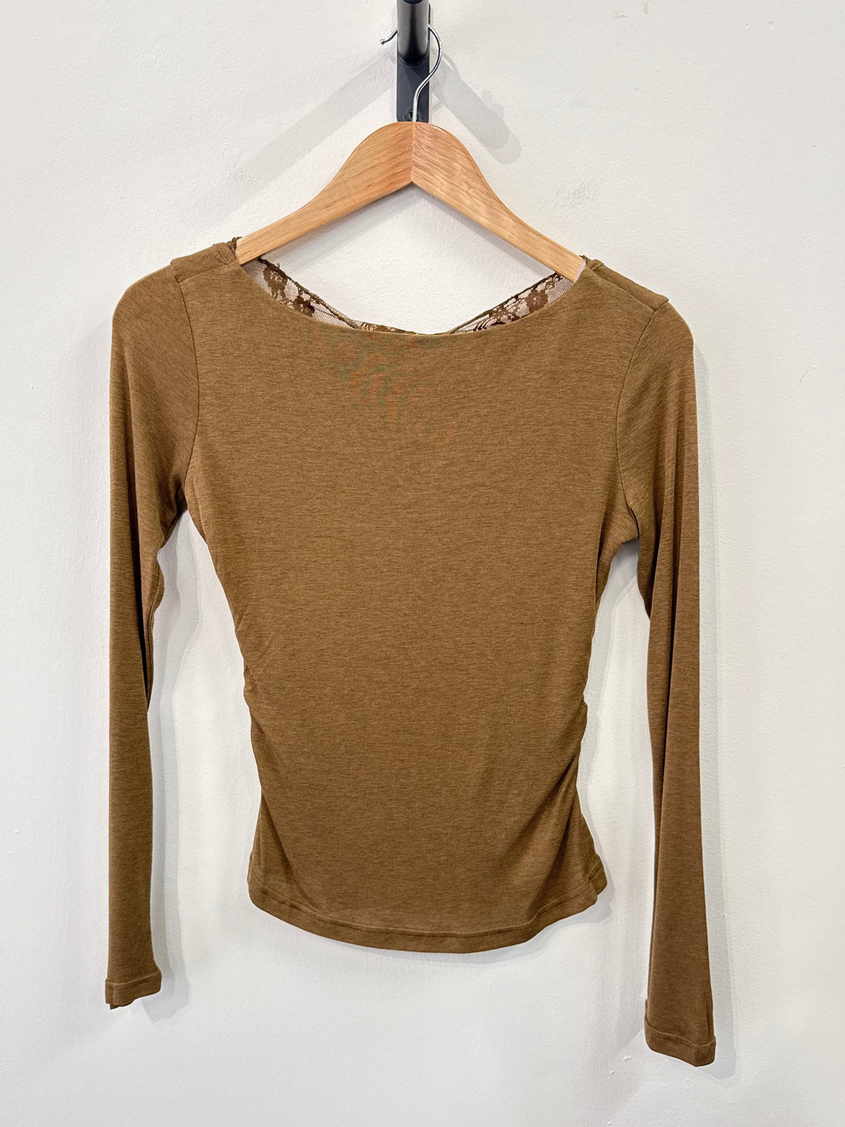 Not A Label | Stevie Lace Top - Army
