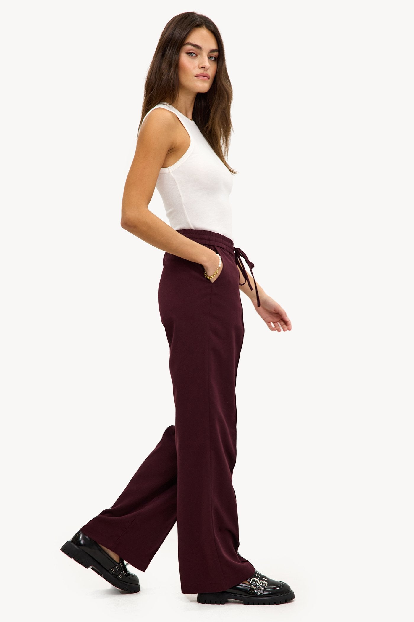 IN STORE ONLY -  Slice of Heaven - Bordeaux Trousers