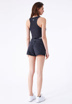 Dr. Denim Nora Shorts - Retro Black - Kubanna