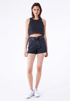 Dr. Denim Nora Shorts - Retro Black - Kubanna