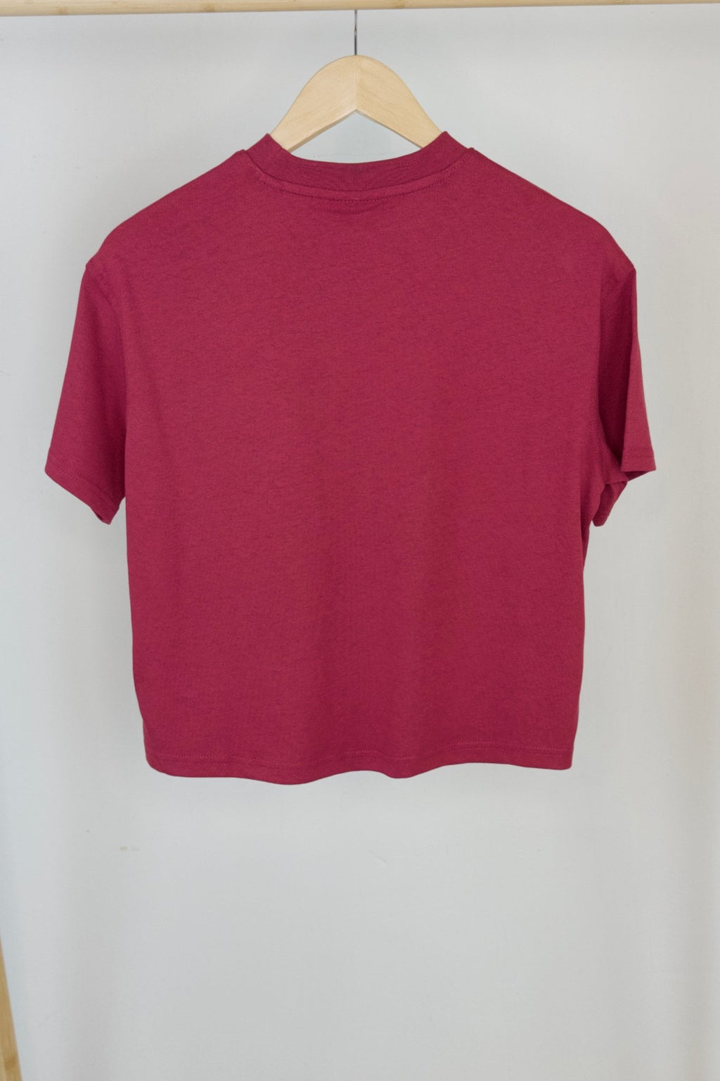 Dickies Oakport Boxy Cropped Tee - Tibetan Red - Kubanna