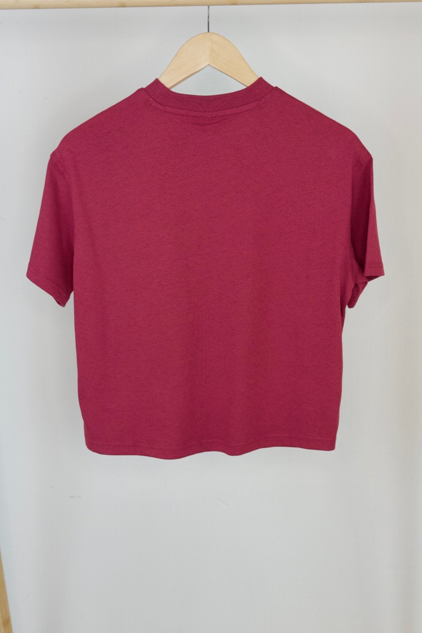 Dickies Oakport Boxy Cropped Tee - Tibetan Red - Kubanna