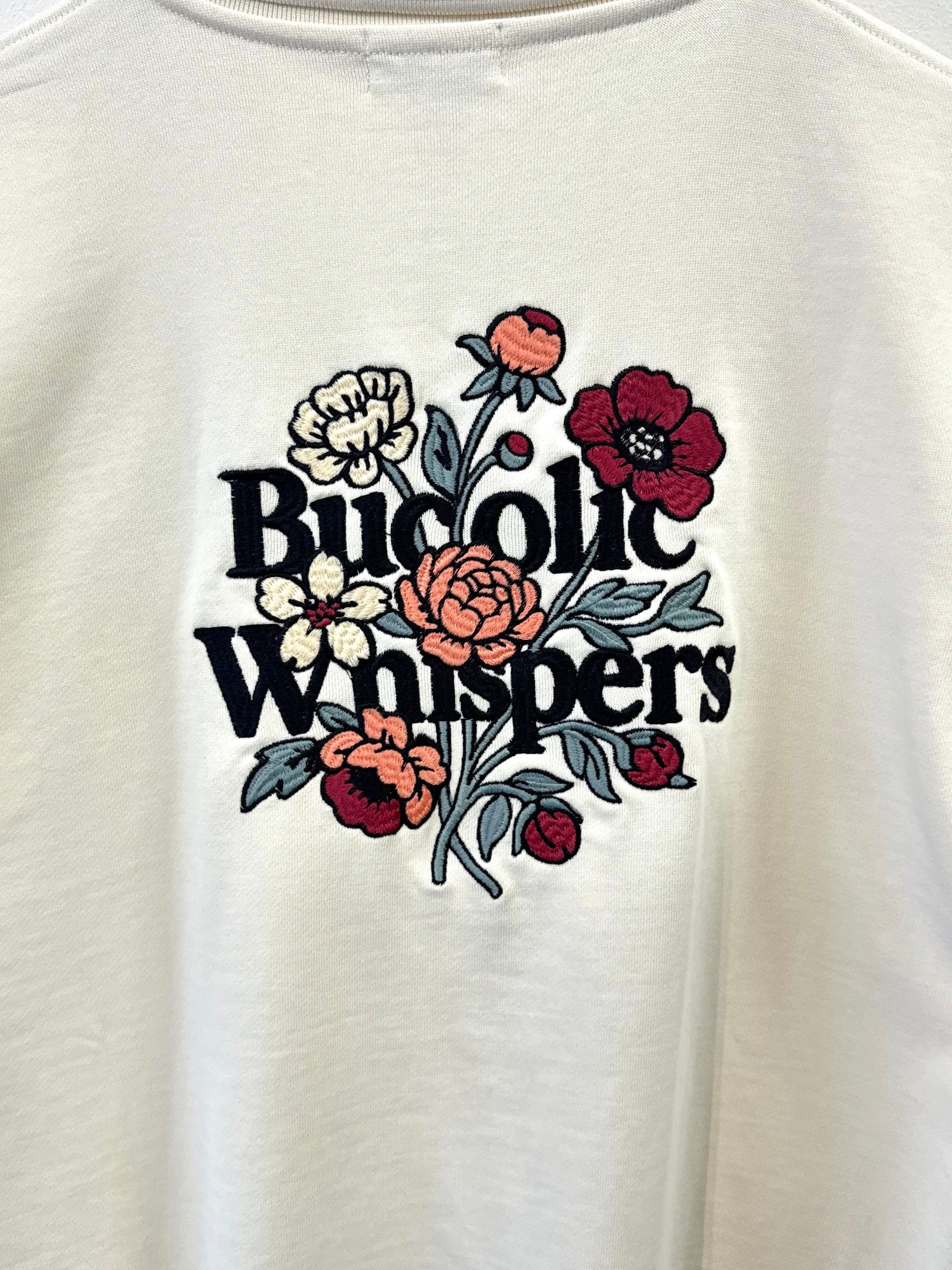 Kaotiko | Bucolic Whispers Zip-up Sweater - Ivory