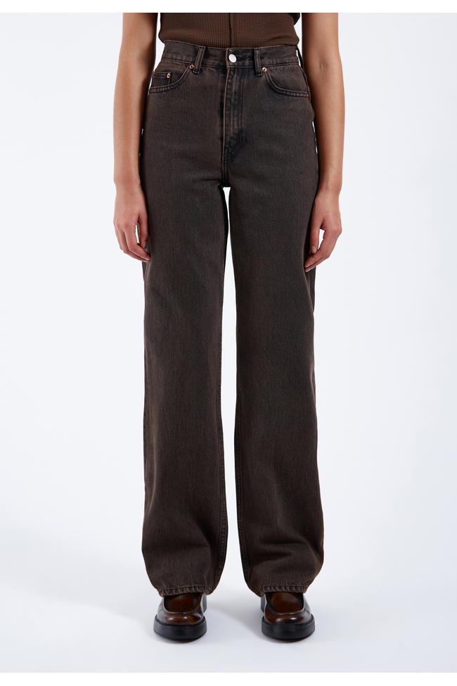Dr. Denim Echo Jeans - Tar Jet Brown - Kubanna