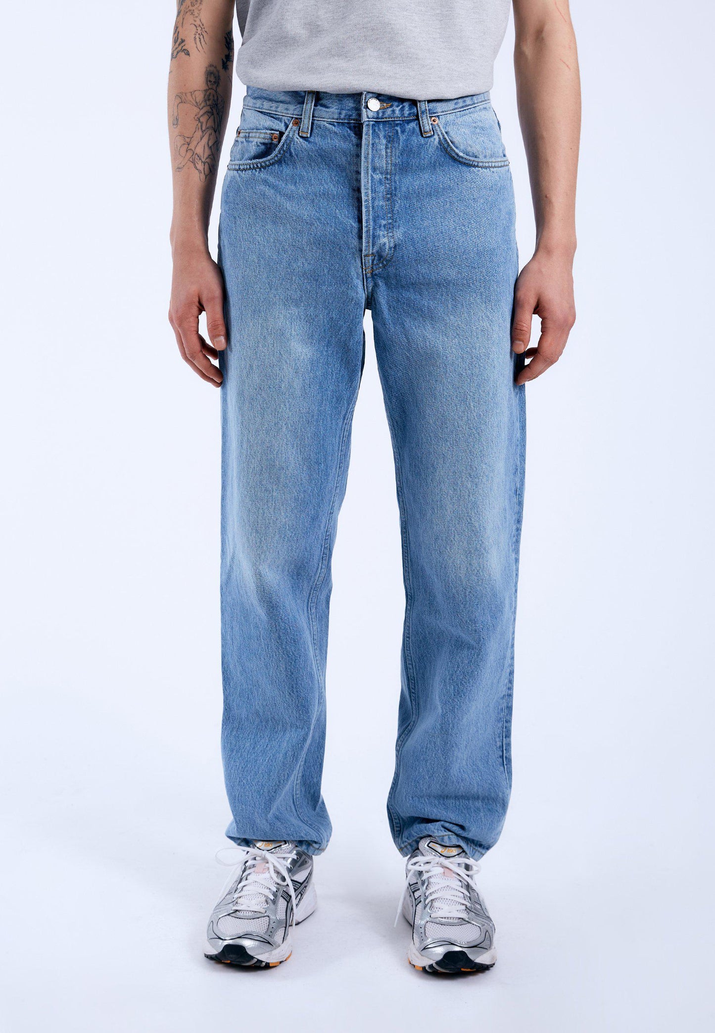 Dr. Denim Dash - Stone Cast Blue