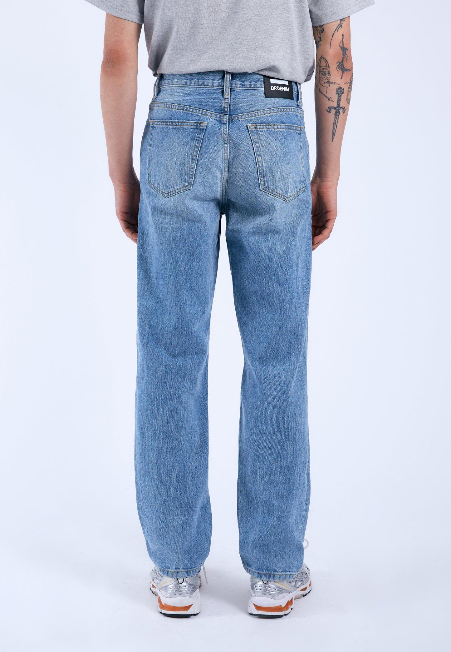 Dr. Denim Dash - Stone Cast Blue