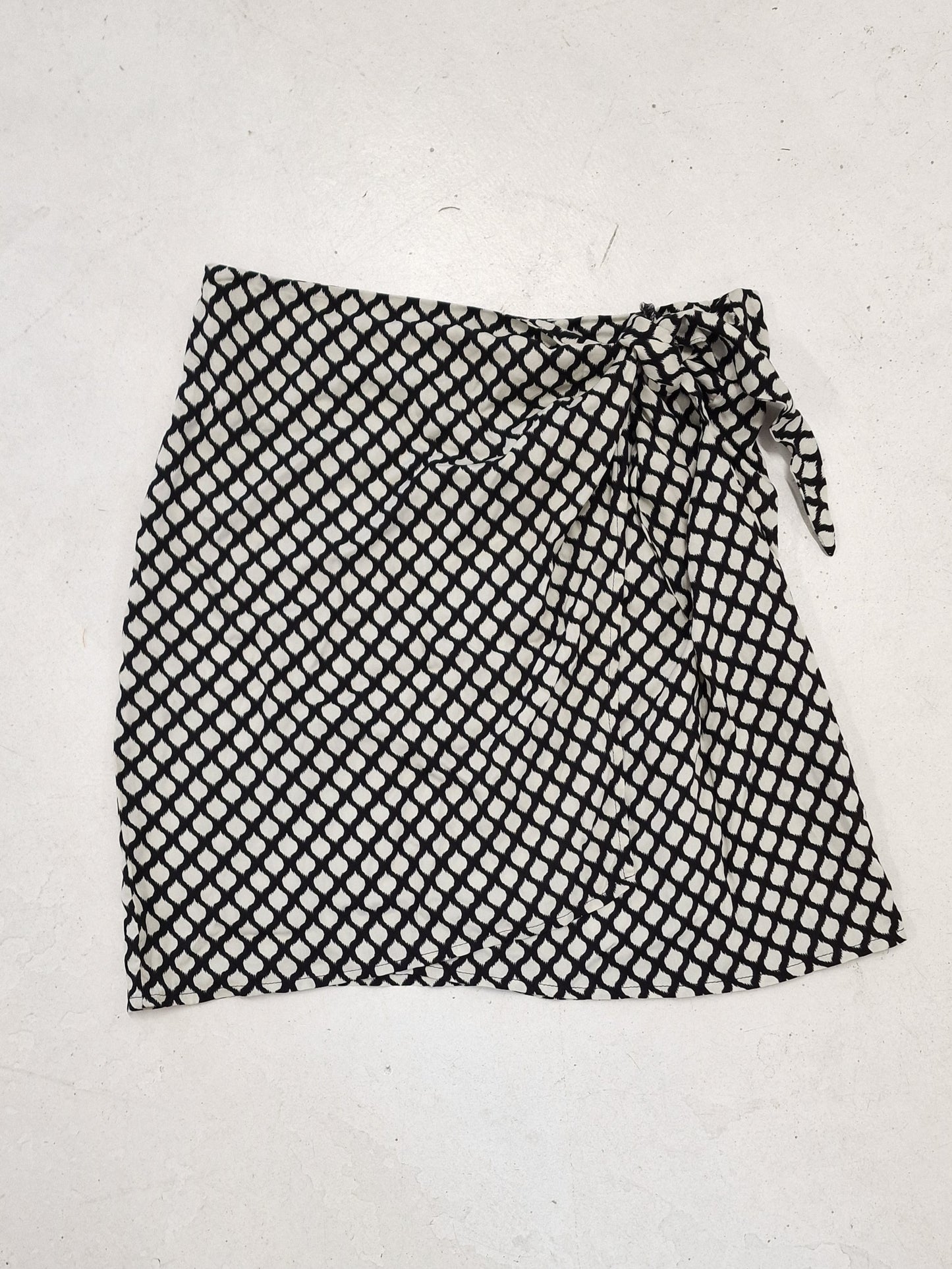 TILTIL Poppy skirt black white print