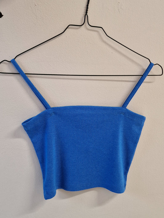 24 Colours Crop Top - Blue