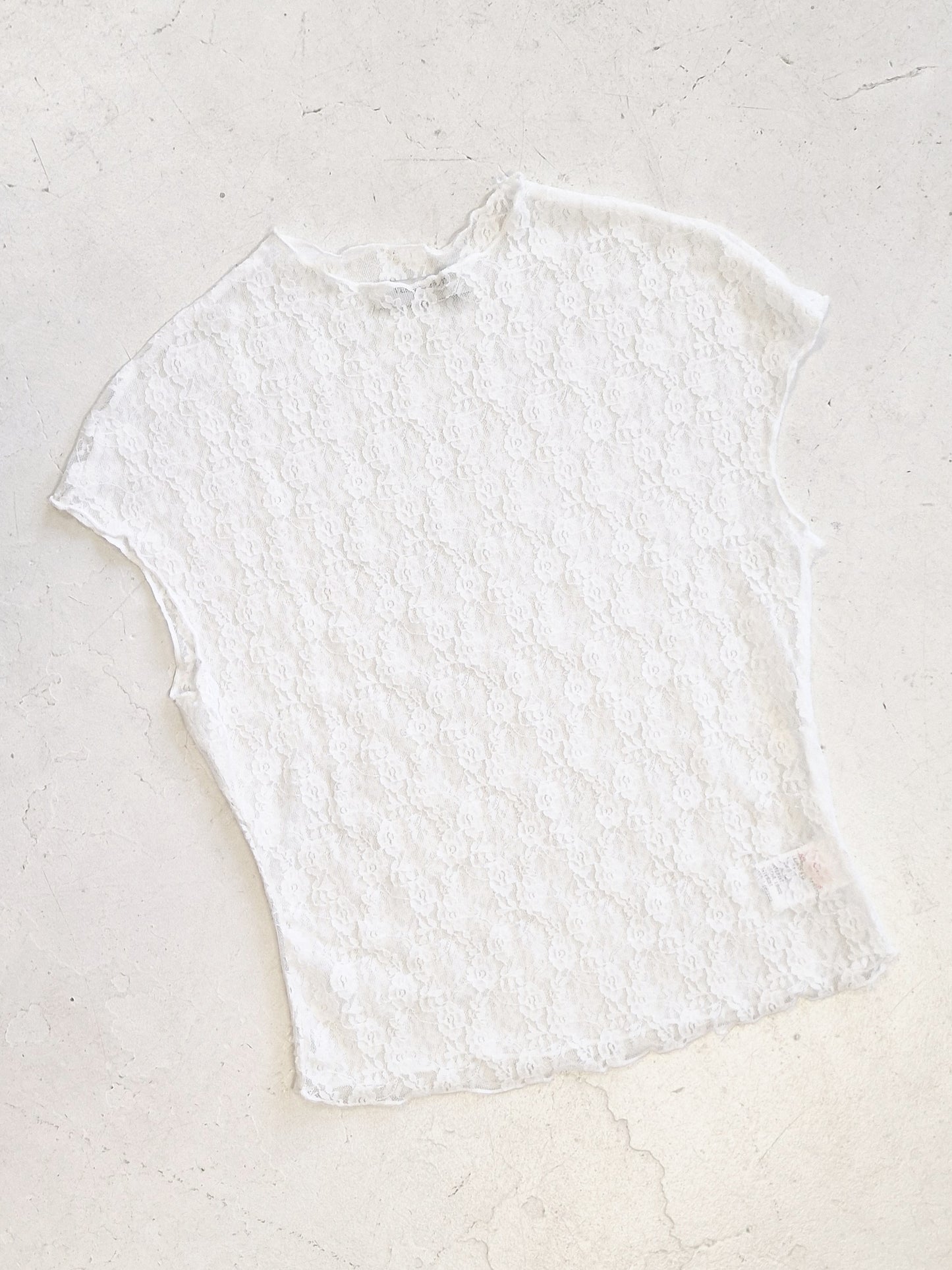 Lace top - White