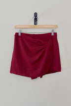 Not A Label Ozzy Skort - Maroon - Kubanna