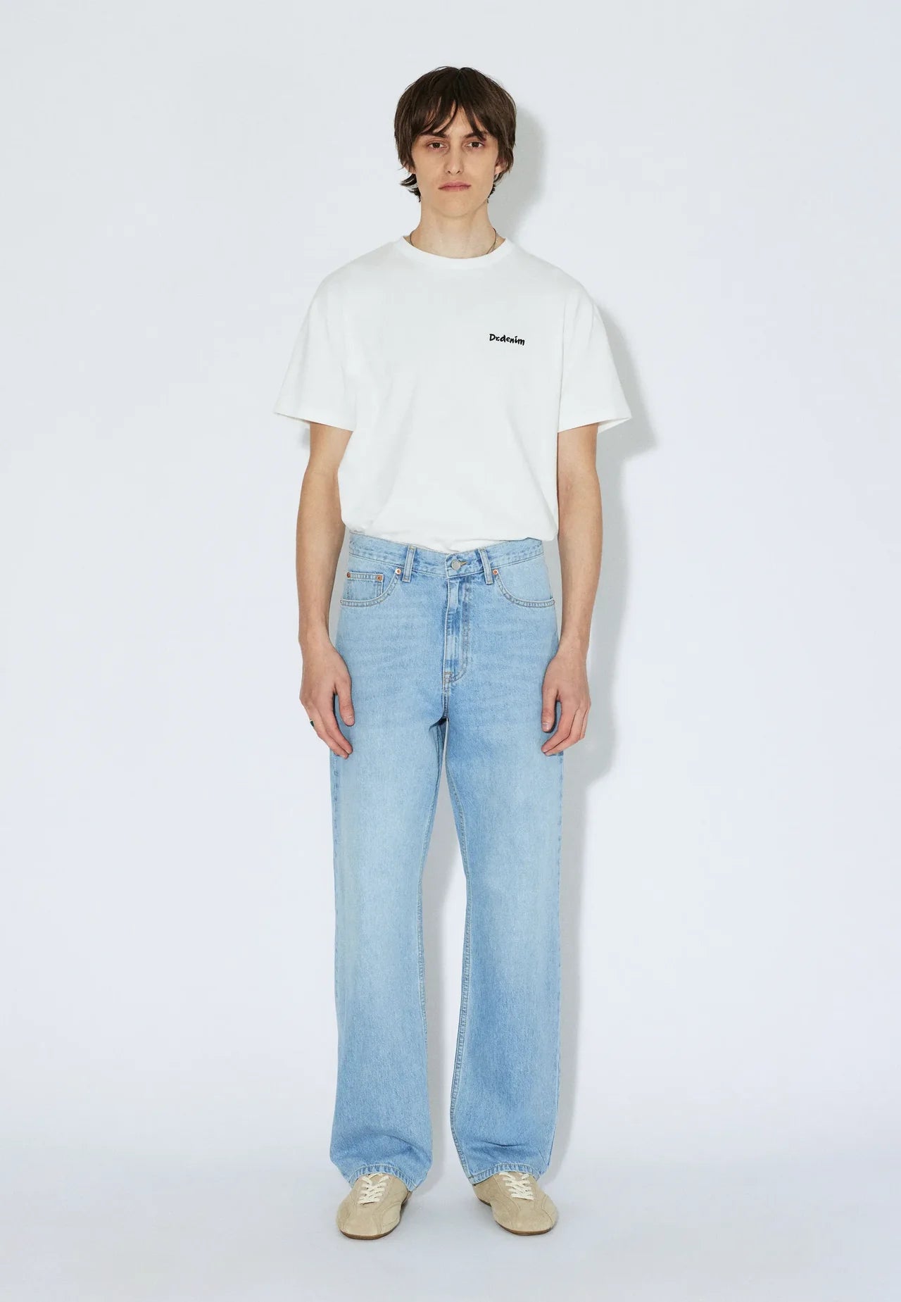 Dr. Denim Omar Relaxed Jeans - Haze Light Used