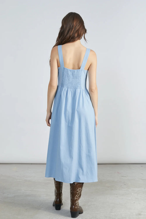 24 Colours Dress - Blue - Kubanna