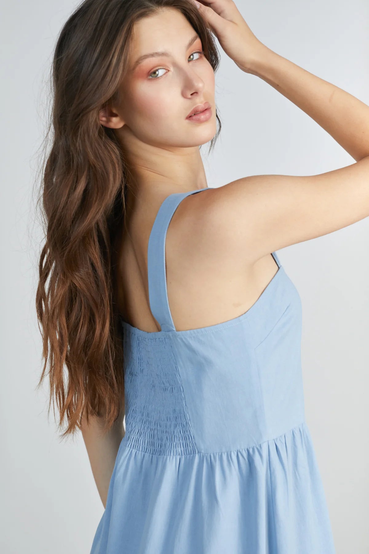 24 Colours Dress - Blue - Kubanna