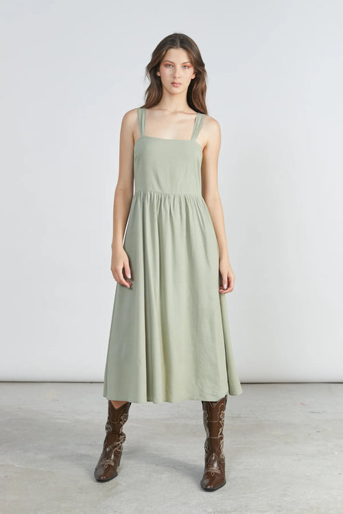 24 Colours Dress - Green - Kubanna