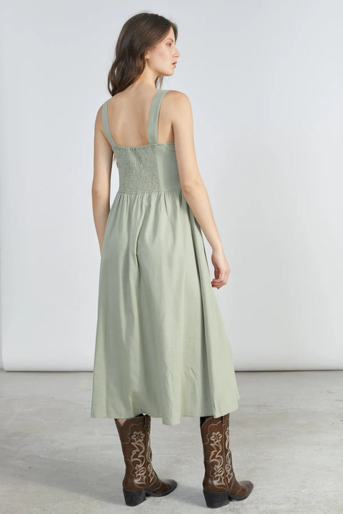 24 Colours Dress - Green - Kubanna