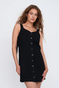 24 Colours Dress - Black - Kubanna