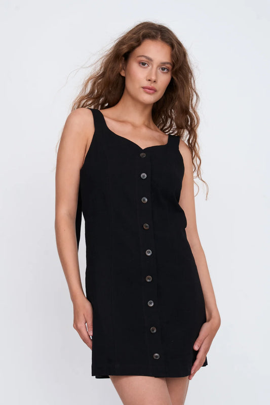 24 Colours Dress - Black